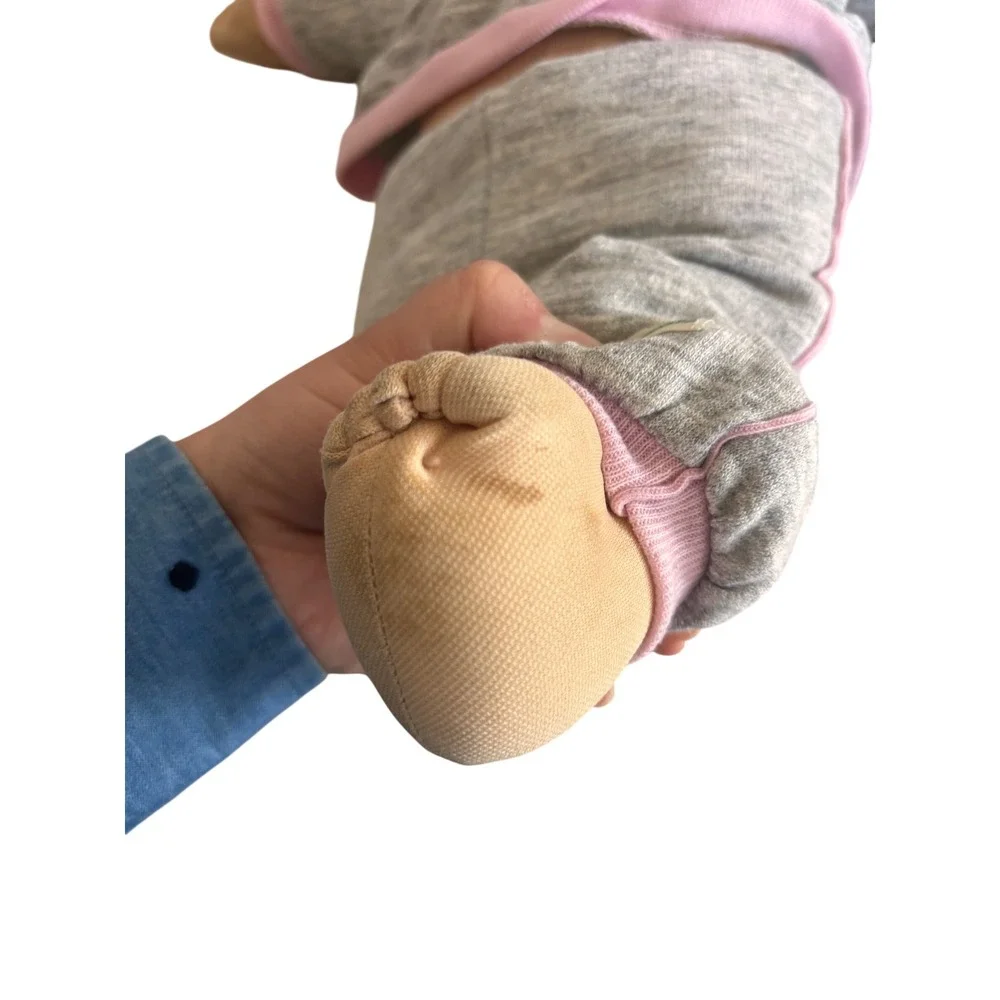 1978 1982 Cabbage Patch Kid Doll Original Patchwork Outfit Blue Eyes Blonde Hair
